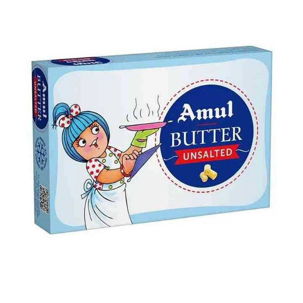Amul White Unsalted Butter - 100 gm