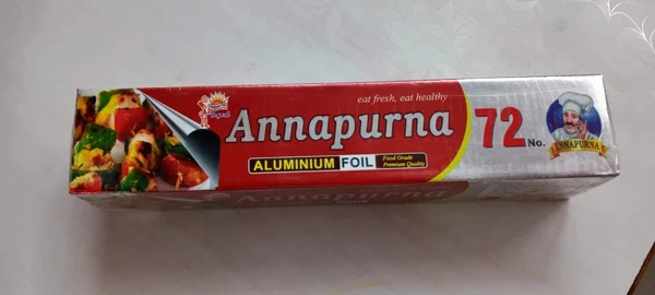 Annpoorna Foil Aluminium Foil 72 Meter - 72 Meter
