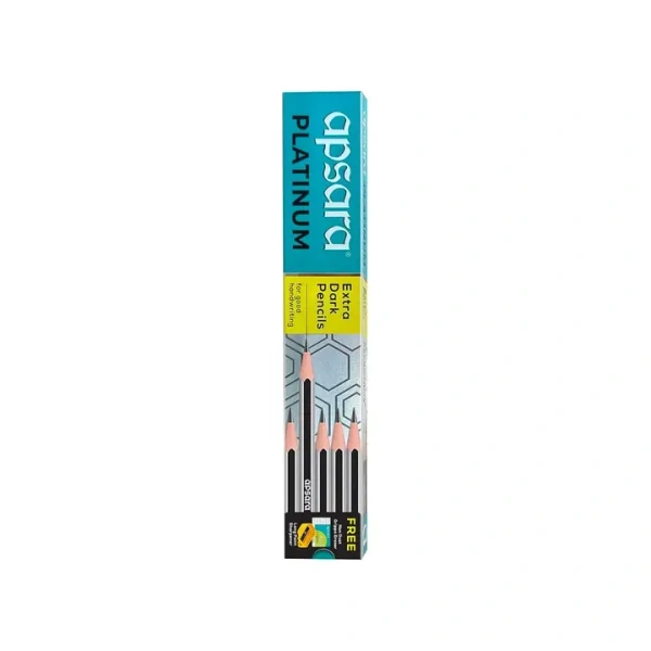 Apsara Platinum Extra Dark Pencil - 10 pcs, 1 pack (10 pieces)