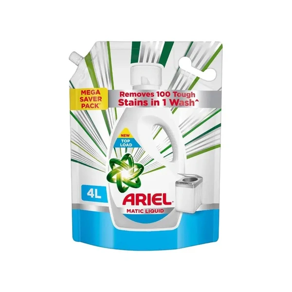 Ariel Matic Top Load Liquid Detergent Powder - 4 ltr - 4 ltr