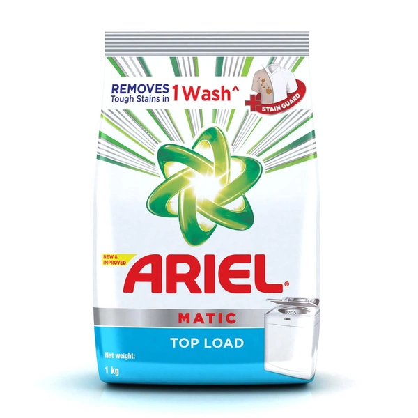 Ariel Top Load Detergent Powder - 1 kg - 1 kg