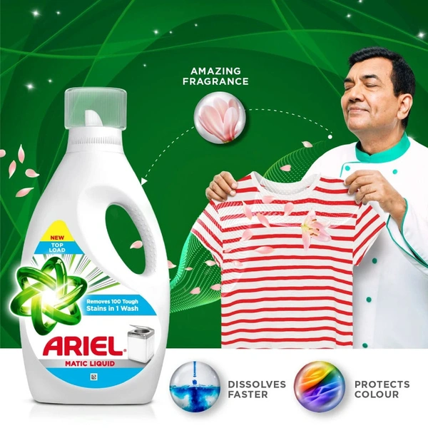 Ariel Top Load Liquid Detergent - 3.2 ltr - 3.2 ltr