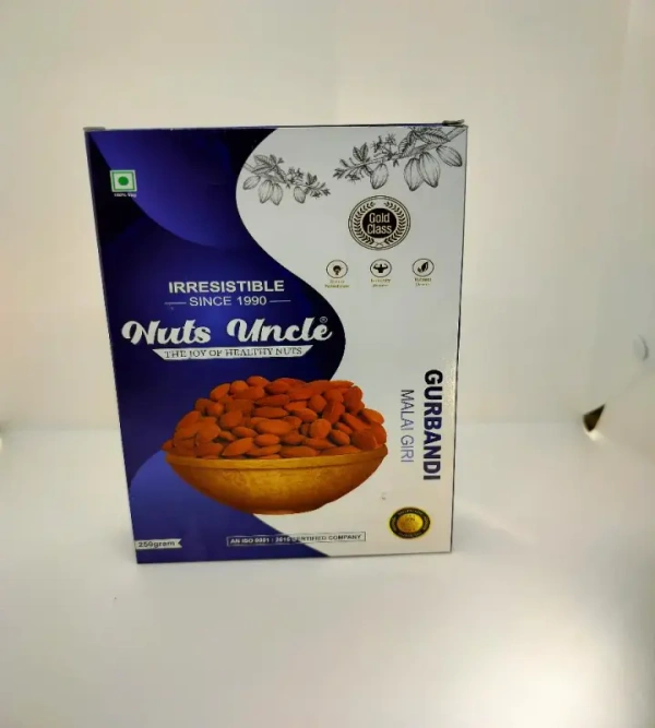 Nuts Uncle Badam Gurbandi - 250 Gm - 250 Gm