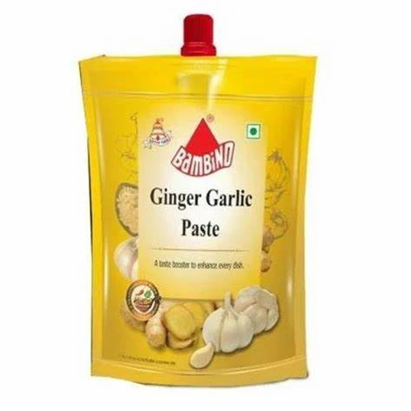 Bambino Ginger Garlic Paste - 200 gm - 200 gm