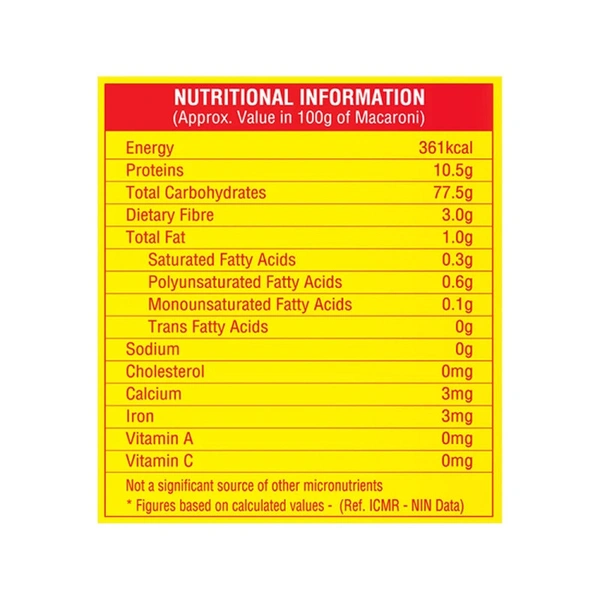 Bambino Macaroni (1.5 Kg + 500 Gm) - 2 kg - 2 kg