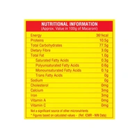 Bambino Macaroni Durum Wheat Elbow Pasta - 850 gm - 850 gm