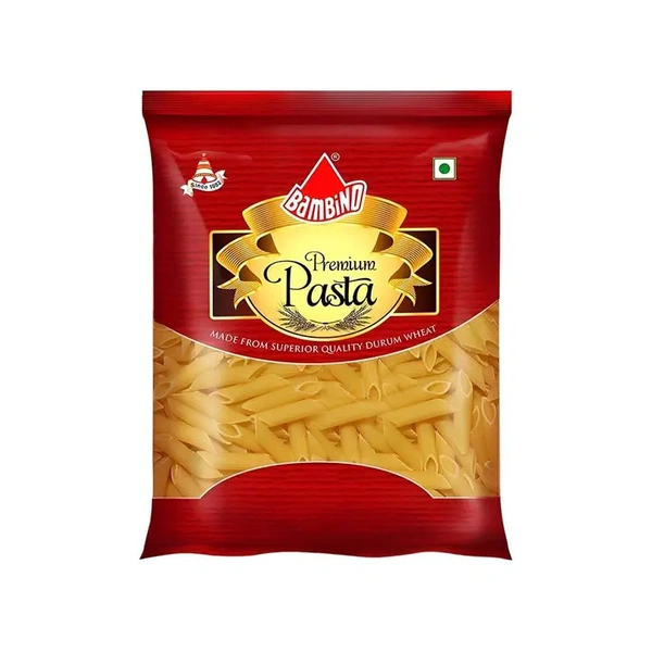 Bambino Premium Penne Domestic Pasta (Buy 1 Get 1 Free) - 500 gm - 500 gm