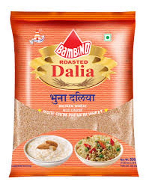 Bambino Roasted Dalia Broken Wheat - 500 gm - 500 gm