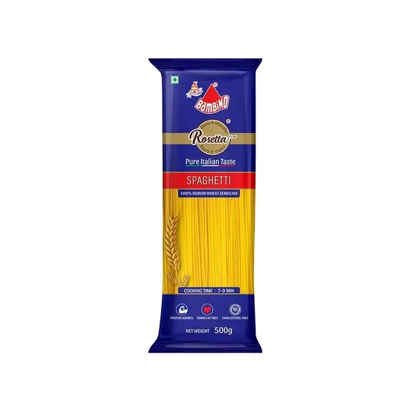 Bambino Rosetta Premium Pasta Spaghetti - 500 gm - 500 gm