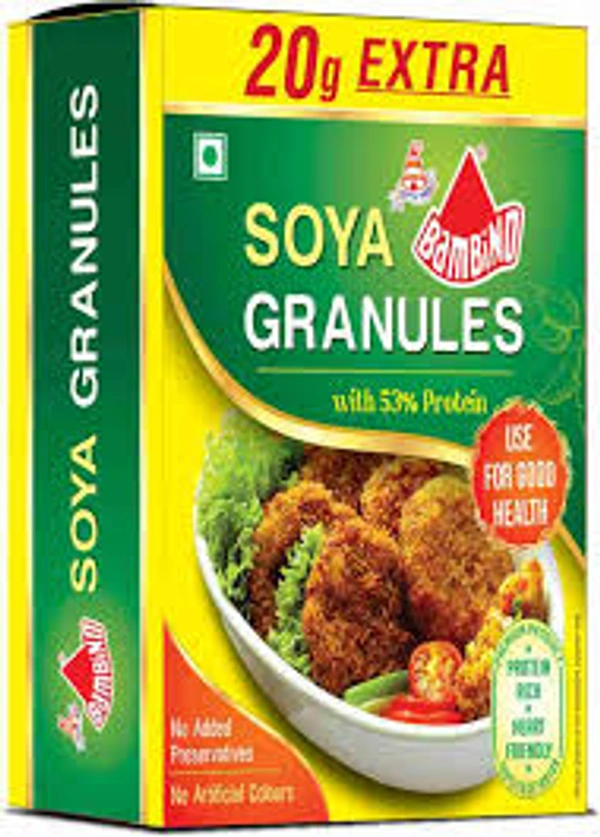 Bambino Soya Granules - 200 gm - 200 gm