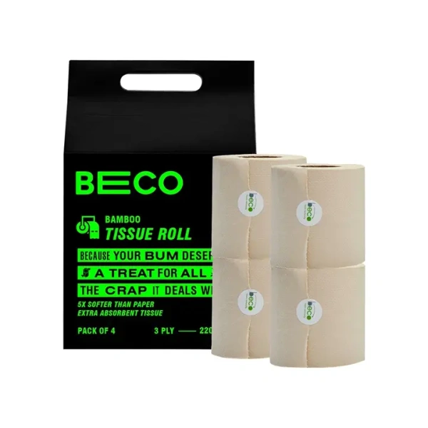 Beco Toilet Roll (3 Ply) - 1 pack (4 rolls x 220 pulls)
