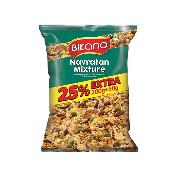 Bikano Navratan Mixture Namkeen - 250 gm - 250 gm