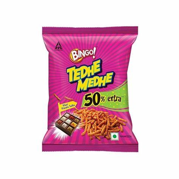 Bingo Tedhe Medhe - 35 gm - 35 gm