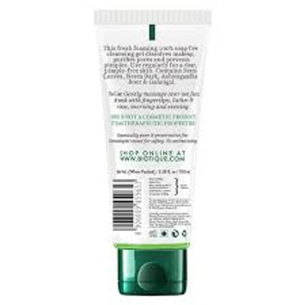 Biotique Advaced Ayurveda Fresh Neem Pimple Control Face Wash-100 ml - 100 ml