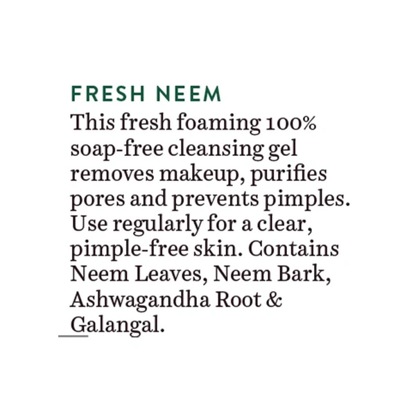 Biotique Fresh Neem Pimple Control Face Wash - 200 ml - 200 ml