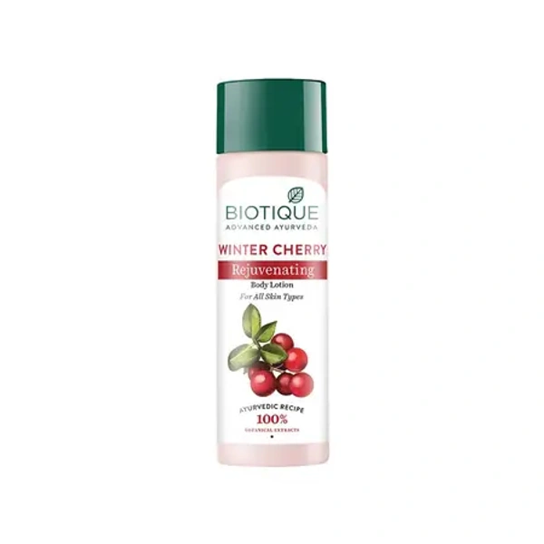 Biotique Winter Cherry Rejuvenating Body Lotion - 190 ml