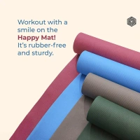 Boldfit Yoga Mat (6mm, Purple) (Puple) - 1 unit