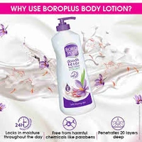 Boro Plus Doodh Kesar Body Lotion Ayurvedic - Buy 1 Get 1 Free-800 ml - 400 ml + 400 ml