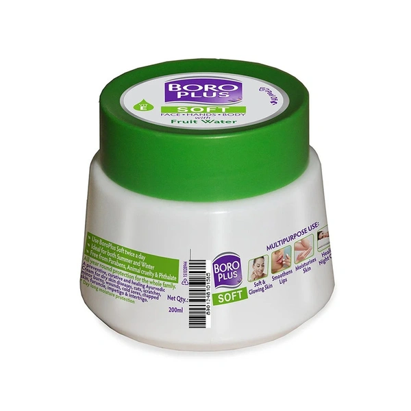 Boroplus Soft Ayurvedic AntiSeptic Cream - 200 ml - 200 ml