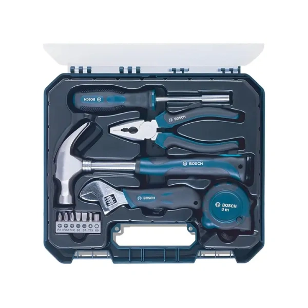 Bosch Hand Tool Kit (Blue) - 1 kit (12 pieces)