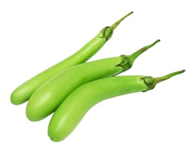 Brinjal Green Long (Baingan Long) - 250 gm