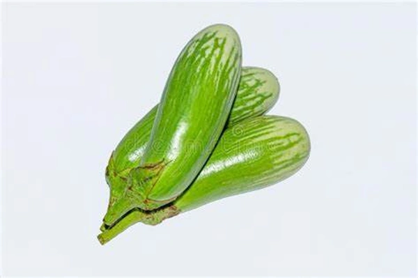 Brinjal Green Small (Baingan Small) - 1 kg
