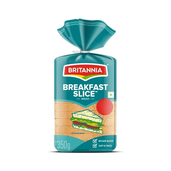 Britannia Breakfast Sandwich White Bread - 350 gm