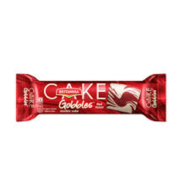 Britannia Cake Gobbles Red Velvet Flavored - 30 gm - 30 gm