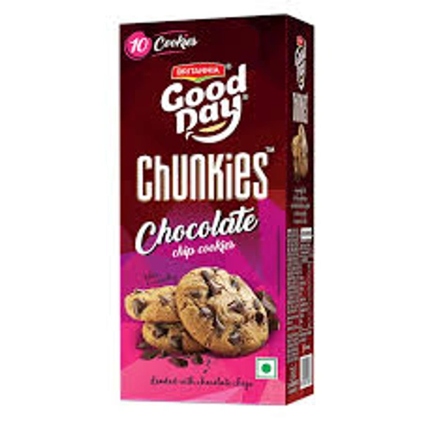 Britannia Good Day Chunkies Chocolate Chip Cookies - 120 gm - 120 gm
