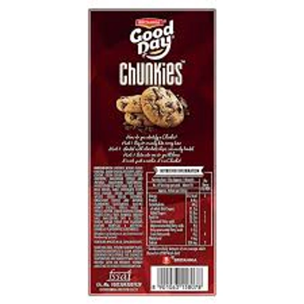 Britannia Good Day Chunkies Chocolate Chip Cookies - 120 gm - 120 gm