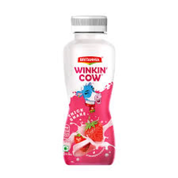 Britannia Winkin Cow Strawberry Thick Shake - 180 ml - 180 ml