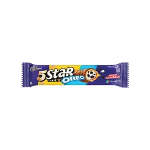 Cadbury 5 Star Oreo Chocolate Filled Bar - 42 Gm - 42 Gm