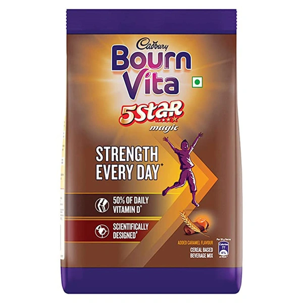 Cadbury Bournvita 5 Star Magic Drink Refill - 500 gm - 500 gm