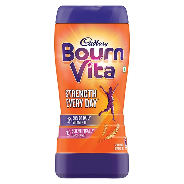Cadbury Bournvita Drink Jar - 500 gm - 500 gm