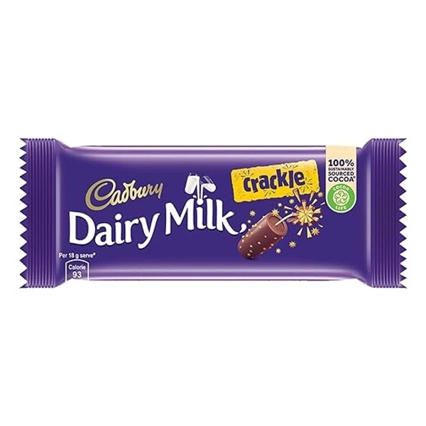 Cadbury Dairy Milk Crackle Chocolate Bar - 36 gm - 36 gm