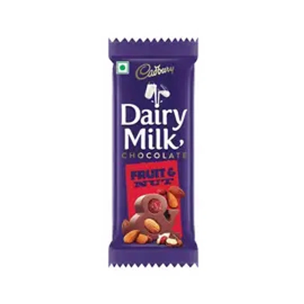 Cadbury Dairy Milk Fruit & Nut Chocolate Bar - 80 gm - 80 gm
