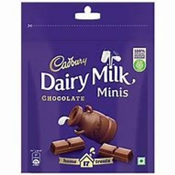 Cadbury Dairy Milk Minis Home Treats Chocolate - 119 Gm - 119 Gm
