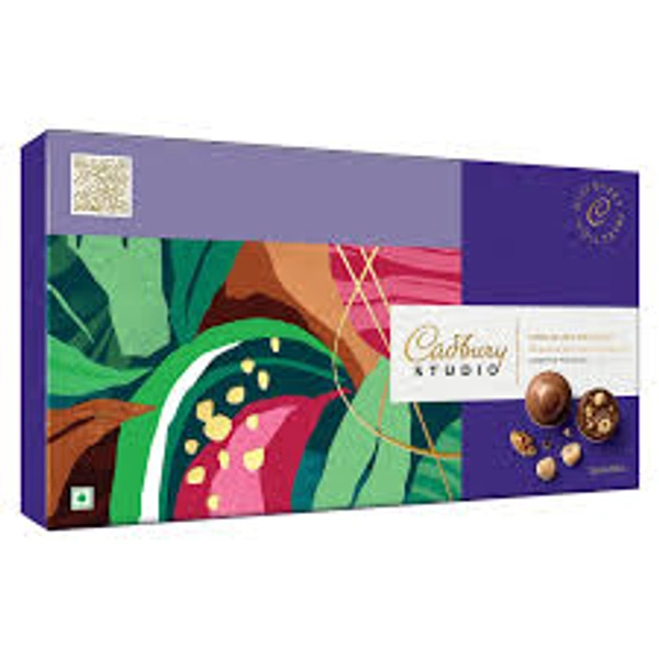 Cadbury Studio Assorted Flavours Signature Pralines Chocolate Gift Pack - 234 gm - 234 gm