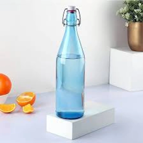 Cello Aquaria Glass Water Bottle (1 ltr) - 3 pieces, 1 pack (3 pieces)