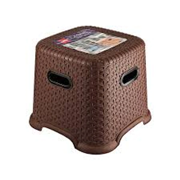 Cello Classic Perfect Posture Stool (Plastic, Brown) - 1 unit