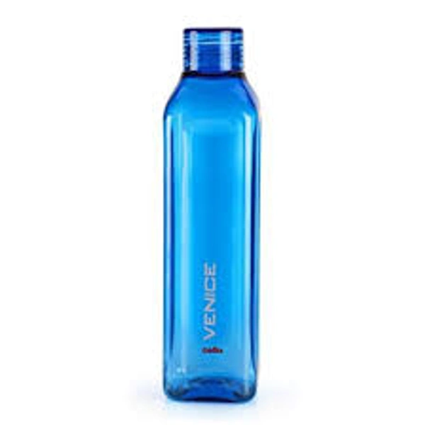 Cello Venice Plastic Water Bottle (1 ltr) - 1 set (6 pieces)