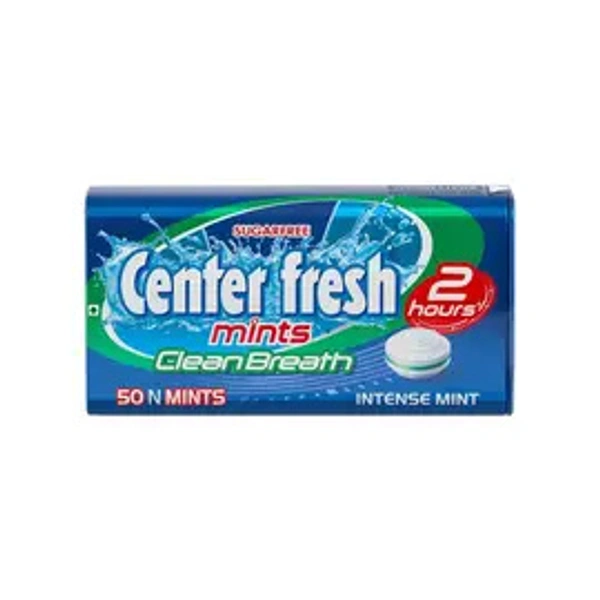 Center Fresh Sugar Free Mint Candy - 35 gm - 35 gm