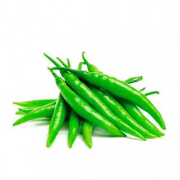 Chilli Green Hybrid (Hari Mirchi) - 100 gm