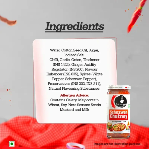 Ching's Schezwan Chutney - 250 gm - 250 gm