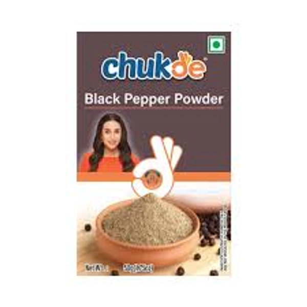 Chukde Black Pepper Powder - 12 gm - 12 gm
