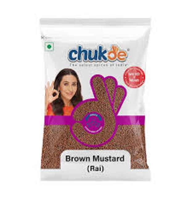 Chukde Brown Mustard (Rai) - 100 gm - 100 gm