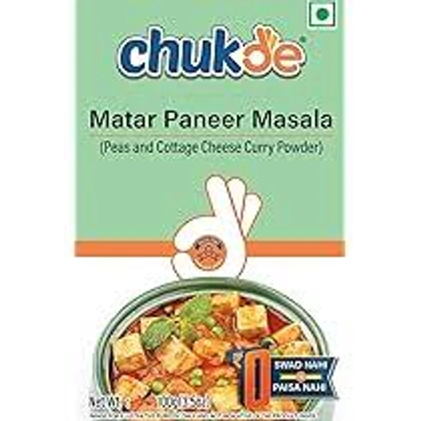 Chukde Matar Paneer Masala 10 gm - 10 gm
