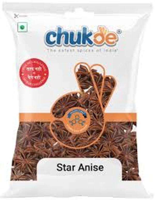 Chukde Star Anise (Badiyan) - 50 gm - 50 gm