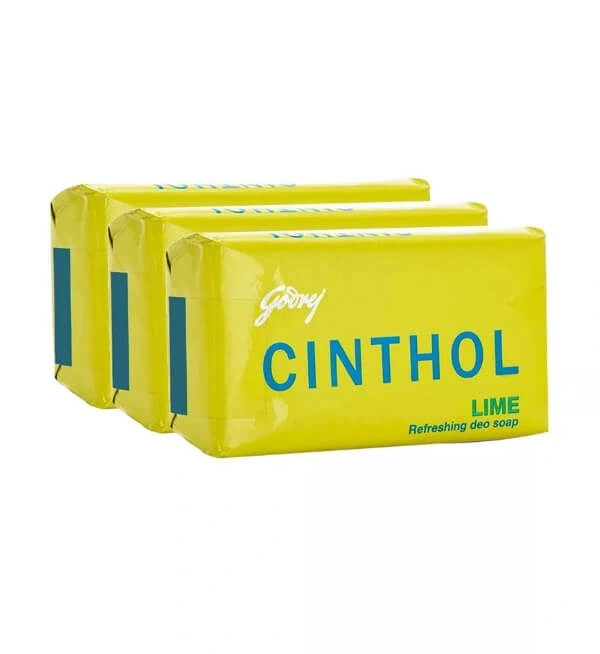 Cinthol Lime Bath Soap (3*75 gm) - 225 gm