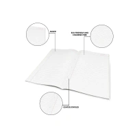 Classmate Exercise Single Line Notebook 27.2 X 16.7 cm (172 Pages, Assorted) - 1 piece